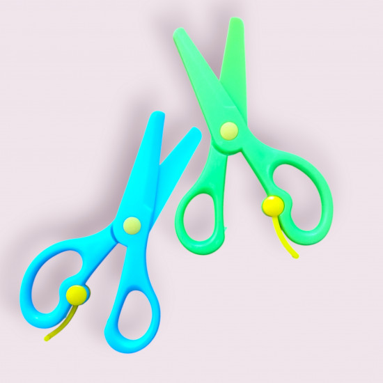 Scissors Plastic Safe Round Head|pc