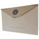 Envelope ( Brown Long )   With Logo And Name